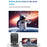 C1000 Upgraded DLP Mini Projector Home Outdoor Portable HD Projection Device (CE Certified) - Black / EU Plug - 5