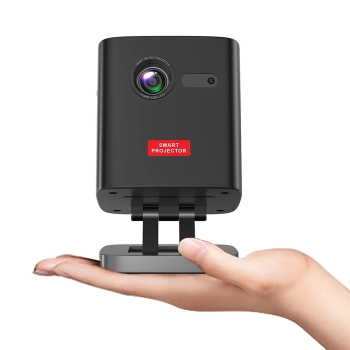 C1000 Upgraded DLP Mini Projector Home Outdoor Portable HD Projection Device (CE Certified) - Black / EU Plug - 6