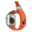 Replacement Strap for Apple Watch Series 11 10 42mm / 9 8 7 41mm / SE3 SE2 SE 6 5 4 40mm / 3 2 1 38mm Magnetic Buckle Nylon Watch Band - Orange / Titanium - 1