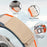 Watch Band For For Apple Watch Ultra 3 2 1 49mm / Series 11 10 46mm / 9 8 7 45mm / SE3 SE2 SE 6 5 4 44mm / 3 2 1 42mm Magnetic Buckle Nylon Strap - Orange Beige  /  Black - 3