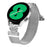 For TicWatch E Watch Band Silver Stainless Steel Crown Clasp Milanese Wrist Strap - 2