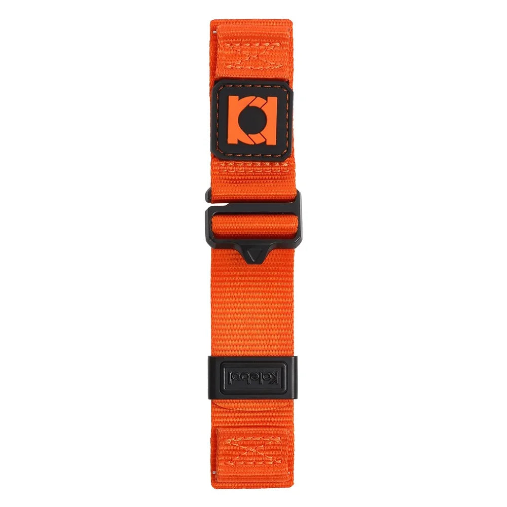 KALEBOL Wrist Strap for Apple Watch Series 11 10 42mm / 9 87 41mm / SE3 SE2 SE 6 5 4 40mm / 3 2 1 38mm Braided Sport Nylon Watch Band - Orange - 4