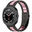 For Samsung Galaxy Watch8 40mm / 44mm Stainless Steel Watch Band Three Bead Design Strap with Disassembly Tool - Black / Pink - 4