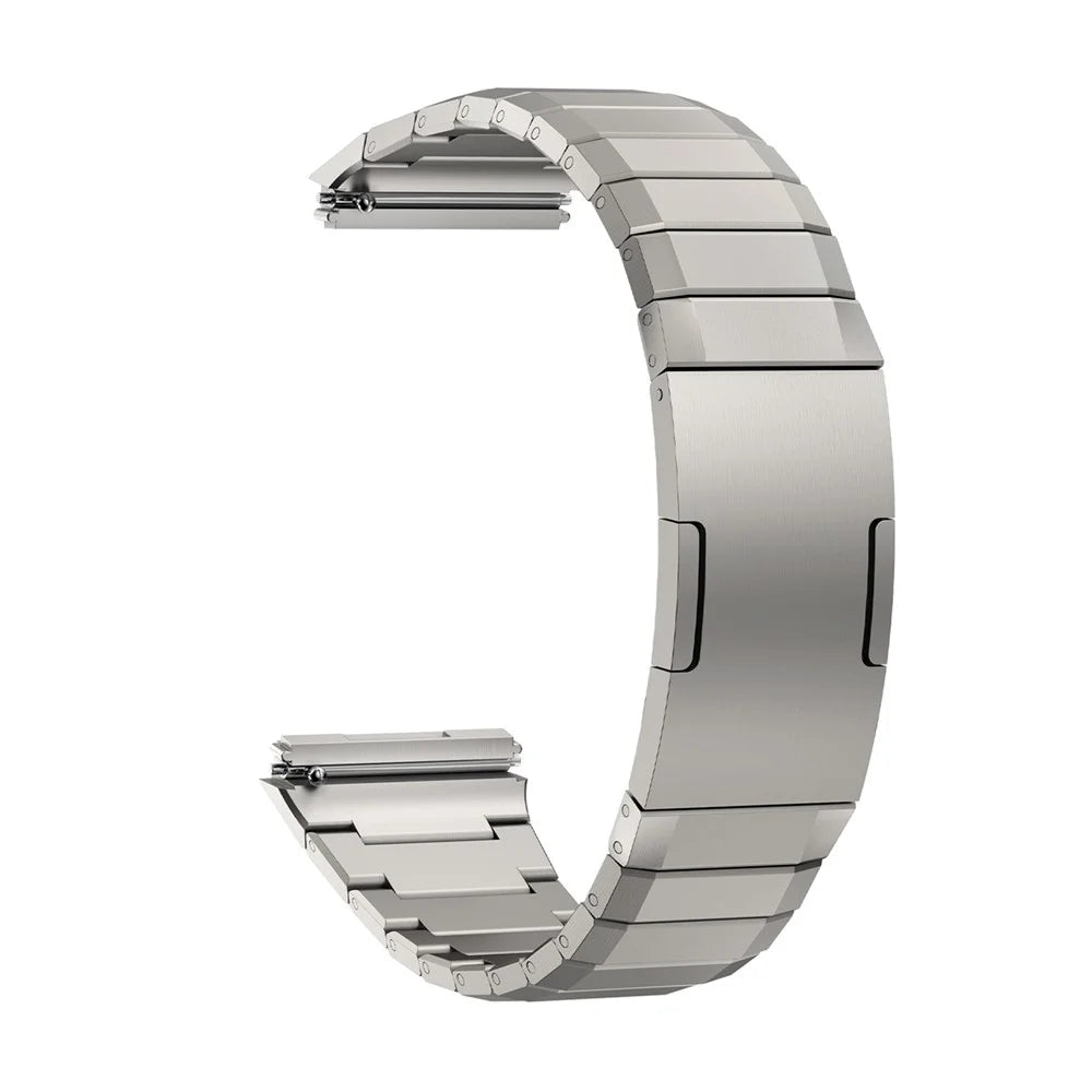 For Huawei Watch 4 Pro Wrist Band Replacement Titanium Alloy Watch Strap - Silver - 1