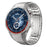 For Huawei Watch GT 5 46mm Stainless Steel Watch Strap 1-Bead Replacement Wrist Band - Silver - 2