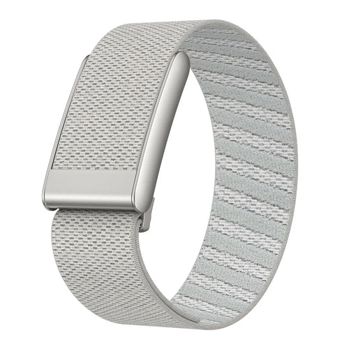 For WHOOP 5.0 Watch Band Nylon Woven Elastic Replacement Strap - Starlight - 1