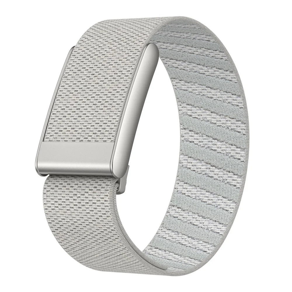 For WHOOP 5.0 Watch Band Nylon Woven Elastic Replacement Strap - Starlight - 1