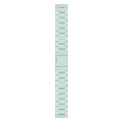 For Samsung Galaxy Watch7 44mm / 40mm Watch Band Magnetic Clasp Candy Color 3-Bead Wrist Strap - Light Green - 1