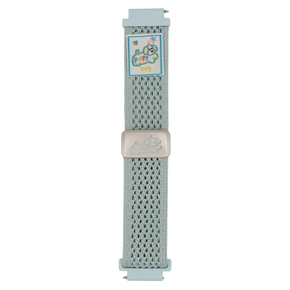 For Huawei Watch GT 3 Pro 43mm Watch Band 20mm Dachshund Breathable Nylon Wrist Strap - Mint Green - 1