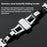 For Xiaomi Smart Band 9  /  8 Watch Band Irregular Stainless Steel Wrist Strap - Black - 6