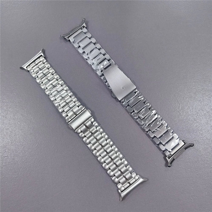 For Samsung Galaxy Watch Ultra2 47mm / Watch Ultra (2025) 47mm / Watch Ultra 47mm Semicircular Design Watch Band Titanium Alloy 5-Bead Wrist Strap - Black - 5