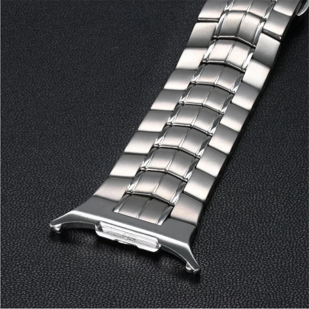 For Samsung Galaxy Watch Ultra2 47mm / Watch Ultra (2025) 47mm / Watch Ultra 47mm Watch Strap Butterfly Buckle Titanium Alloy Wrist Band - Black - 5