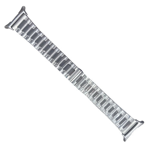 For Samsung Galaxy Watch Ultra2 47mm / Watch Ultra (2025) 47mm / Watch Ultra 47mm Titanium Alloy Watch Strap Butterfly Buckle Wrist Band - Silver - 1
