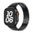 Stainless Steel Watch Band For Apple Watch Ultra 3 2 1 49mm / Series 11 10 46mm / 9 8 7 45mm / SE3 SE2 SE 6 5 4 44mm / 3 2 1 42mm Wrist Strap with Side Buckle - Black - 2