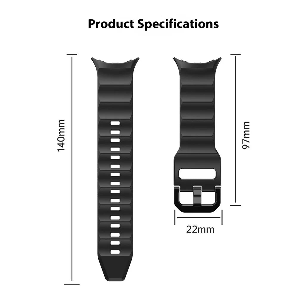 For Honor Watch Fit Elegant Edition  /  Vitality Edition Watch Band Single Color Silicone Wrist Strap - Black - 6