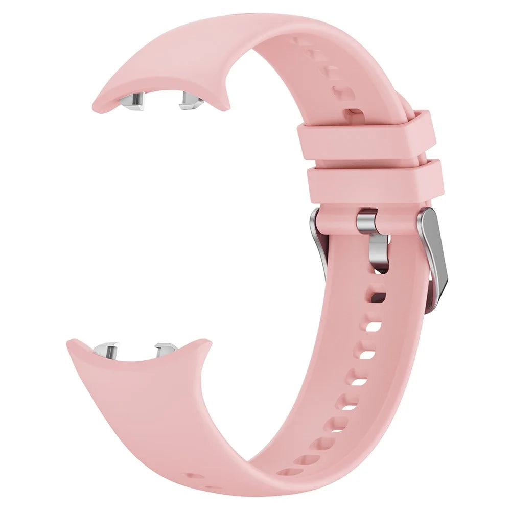 For Honor Watch Fit Elegant Edition  /  Vitality Edition Watch Band Breathable Silicone Wrist Strap - Pink - 1