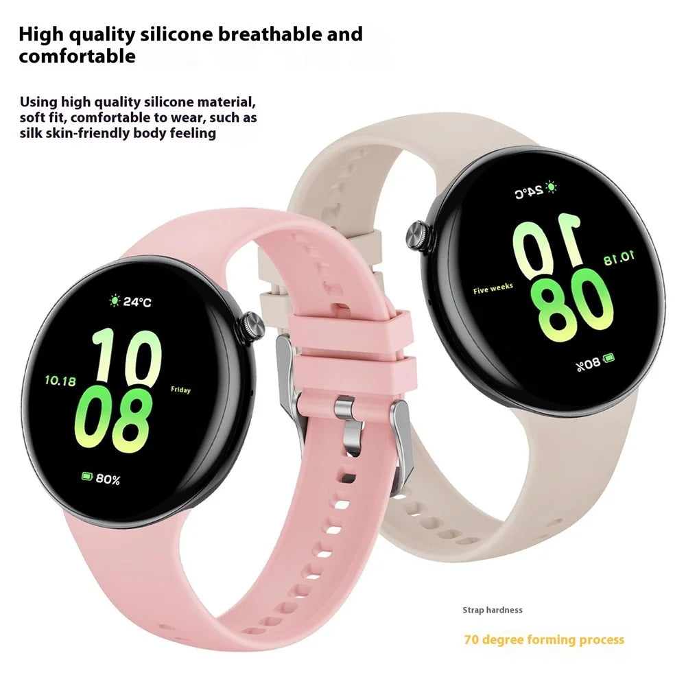 For Honor Watch Fit Elegant Edition  /  Vitality Edition Watch Band Breathable Silicone Wrist Strap - Pink - 6