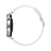 18mm Watch Band for Garmin Venu 3S / 2S / Forerunner 265S / 255S Adjustable Genuine Cow Leather Strap - White - 4