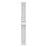 For Garmin Fenix 8 43mm / Descent MK3 43mm Watch Band 20mm Plastic 3-Bead Wrist Strap - White - 4
