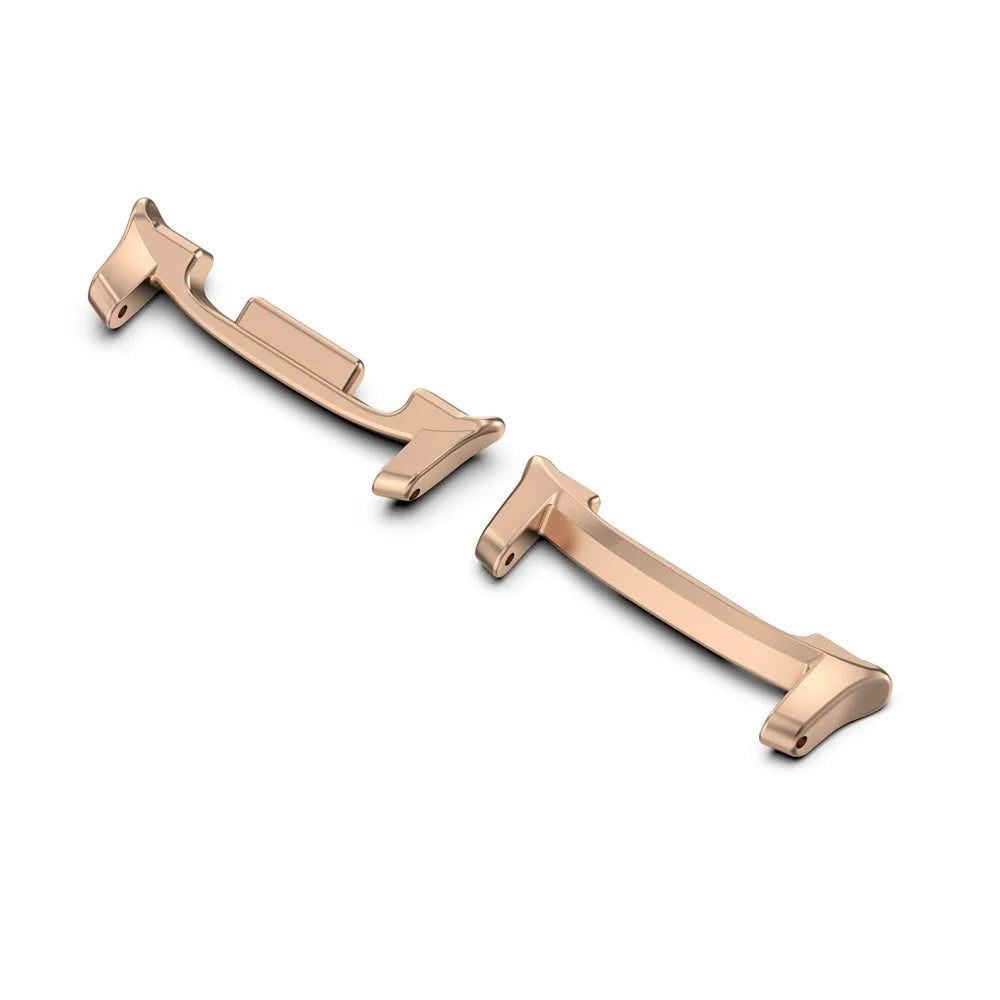 1 Pair For Samsung Galaxy Watch8 Classic 46mm Watch Band Connector 22mm Replacement Strap Adapters - Rose Gold - 2