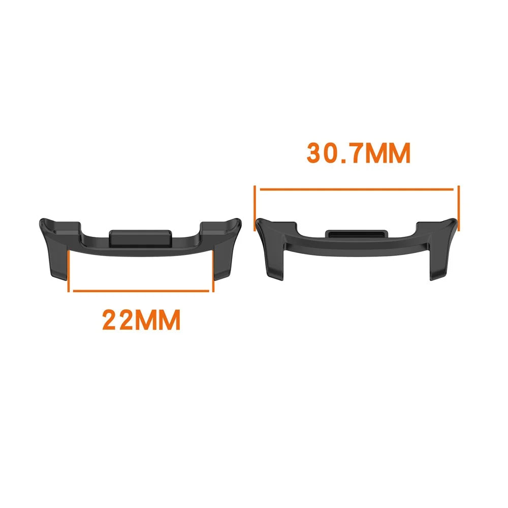 1 Pair For Samsung Galaxy Watch8 Classic 46mm Watch Band Connector 22mm Replacement Strap Adapters - Rose Gold - 3