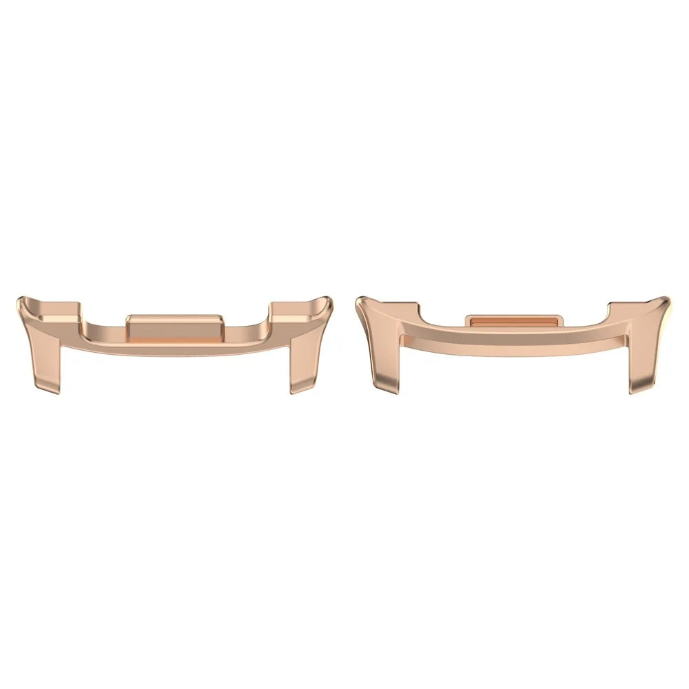 1 Pair For Samsung Galaxy Watch Ultra (2025) 47mm Watch Band Connector 22mm Replacement Strap Adapters - Rose Gold - 1