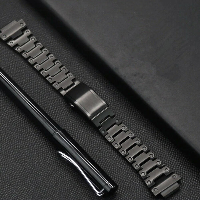 Metal Watch Band Replacement for Casio G-SHOCK GW-5000/5035/DW5600/GW-M5610 - Black - 3