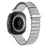 For Samsung Galaxy Watch8 44mm / 40mm / Watch8 Classic 46mm Watch Band Slingshot Buckle Loop Strap - Silver - 1