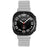 For Samsung Galaxy Watch8 44mm / 40mm / Watch8 Classic 46mm Watch Band Slingshot Buckle Loop Strap - Silver - 3