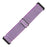 Adjustable Nylon Wave Pattern Smart Watchband Wrist Strap Belt for Fitbit Versa 3 / Versa Sense - Purple - 3