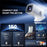 P30 Pro 2 inch Mini Projector 720P HD Compact Home Theater Video Projector, 94 x 91 x 165mm - EU Plug - 3