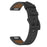 For Huawei Watch GT 3 Pro 43mm Watch Band 20mm Replacement Genuine Cow Leather Strap - Black - 1