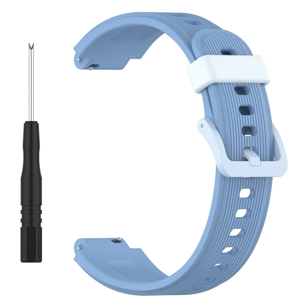 15mm Replacement Strap for Xiaomi Redmi Kids Watch Silicone Watch Band with Tool - Blue - 1