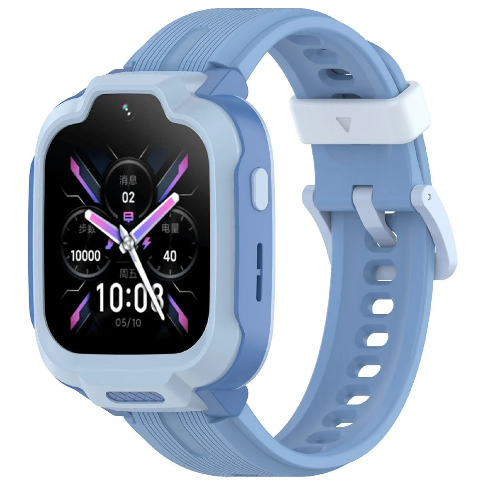 15mm Replacement Strap for Xiaomi Redmi Kids Watch Silicone Watch Band with Tool - Blue - 2