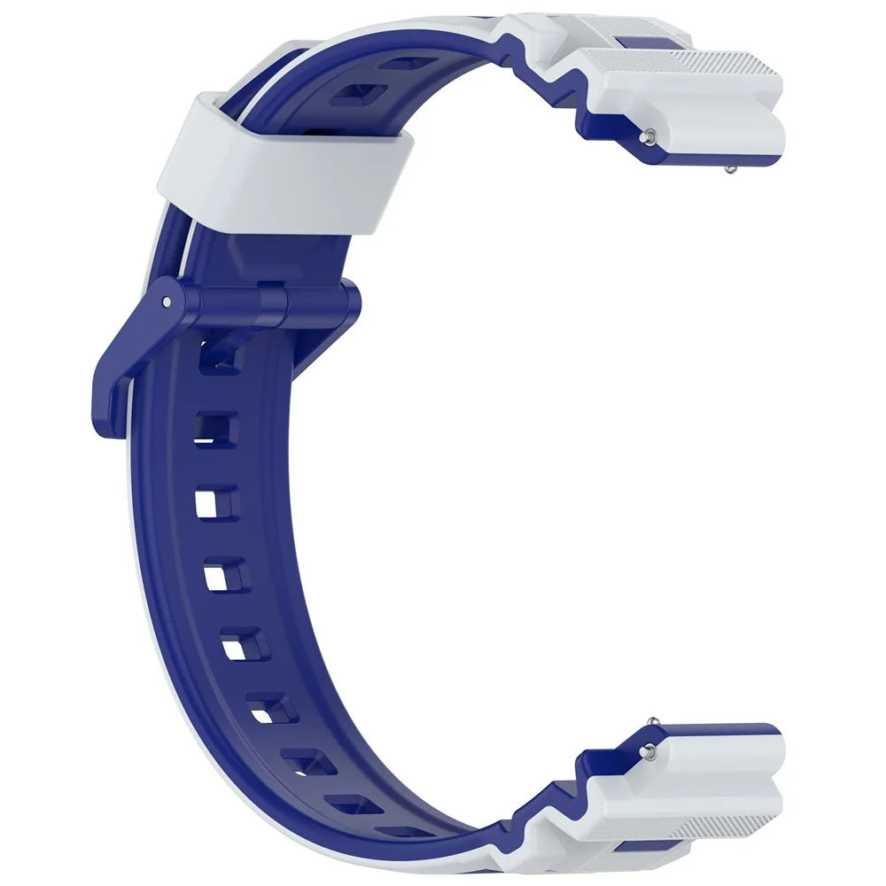 16mm Replacement Strap for Honor Whizkid 2 Pro Silicone Watch Band with Tool - Mecha Blue - 5