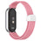 Nylon Watch Strap for Xiaomi Smart Band 10 / 9 / 9 NFC / 8 Magnetic Clasp Adjustable Wristband - Pink - 1