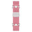 Nylon Watch Strap for Xiaomi Smart Band 10 / 9 / 9 NFC / 8 Magnetic Clasp Adjustable Wristband - Pink - 2