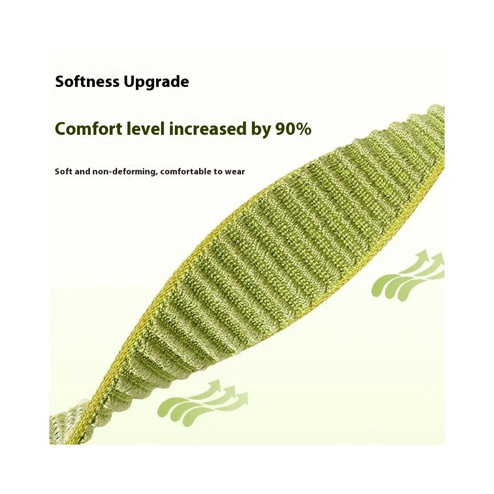 Wrist Strap for Xiaomi Smart Band 10 / 9 / 8 Magic Tape Nylon Woven Watch Band - Green - 5