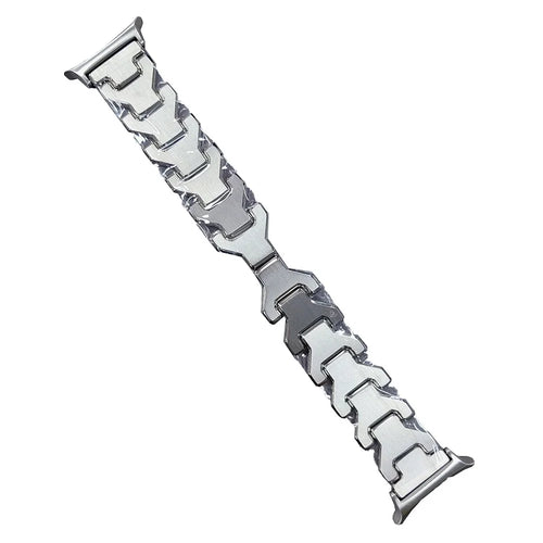 Watch Strap for Samsung Galaxy Watch8 44mm / 40mm / Watch8 Classic 46mm Titanium Alloy Y-Shpae Wrist Band - Silver - 1