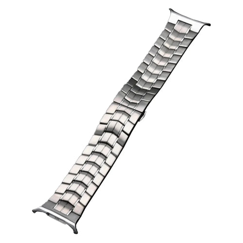 Watch Strap for Samsung Galaxy Watch8 44mm / 40mm / Watch8 Classic 46mm Butterfly Buckle Titanium Alloy Wrist Band - Silver - 1