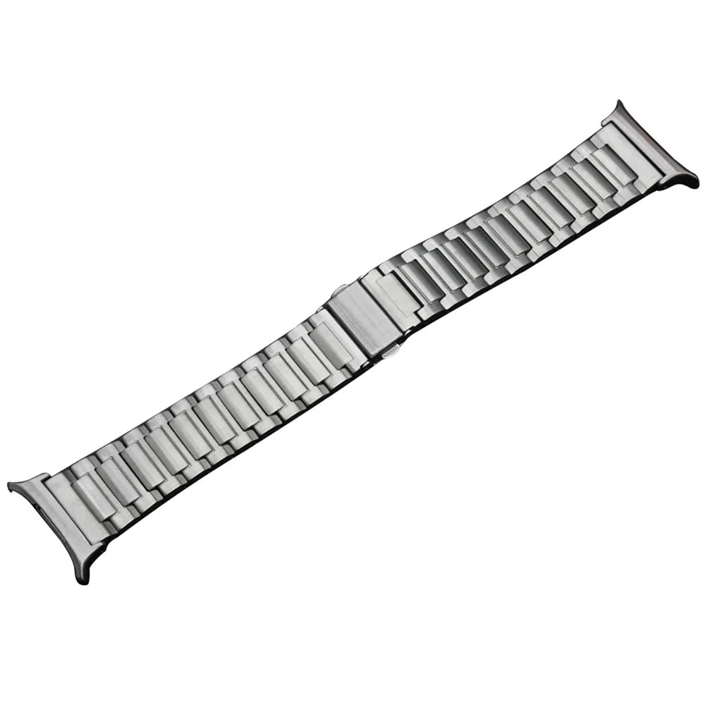 Wrist Band for Samsung Galaxy Watch8 44mm / 40mm / Watch8 Classic 46mm Titanium Alloy Smart Watch Strap - Titanium - 1