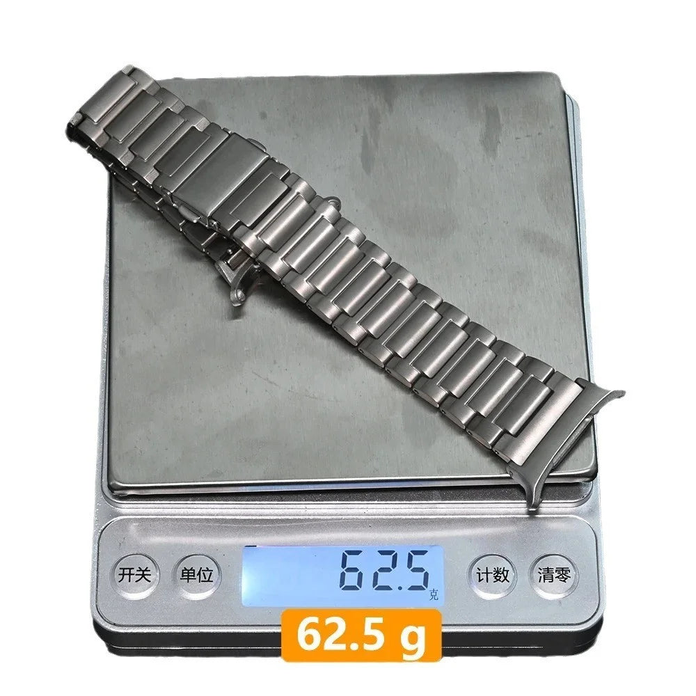 Wrist Band for Samsung Galaxy Watch8 44mm / 40mm / Watch8 Classic 46mm Titanium Alloy Smart Watch Strap - Titanium - 6