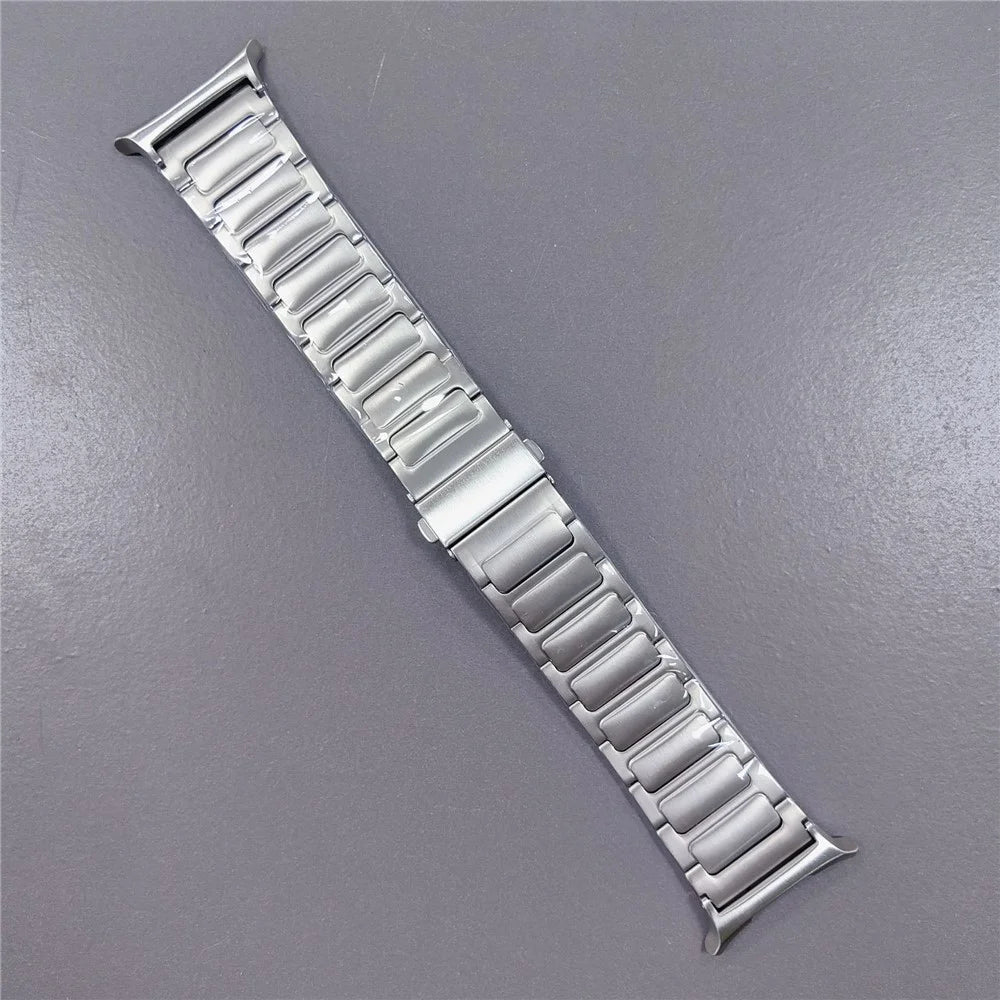 Watch Strap for Samsung Galaxy Watch8 44mm / 40mm / Watch8 Classic 46mm Titanium Alloy Wrist Band - Titanium - 2