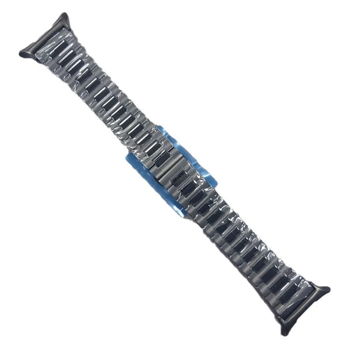 Titanium Alloy Watch Strap for Samsung Galaxy Watch8 44mm / 40mm / Watch8 Classic 46mm Butterfly Buckle Wrist Band - Black - 1