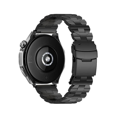 Titanium Alloy Strap for Samsung Galaxy Watch8 44mm / 40mm / Watch8 Classic 46mm Butterfly Shape Watch Band - Black - 1
