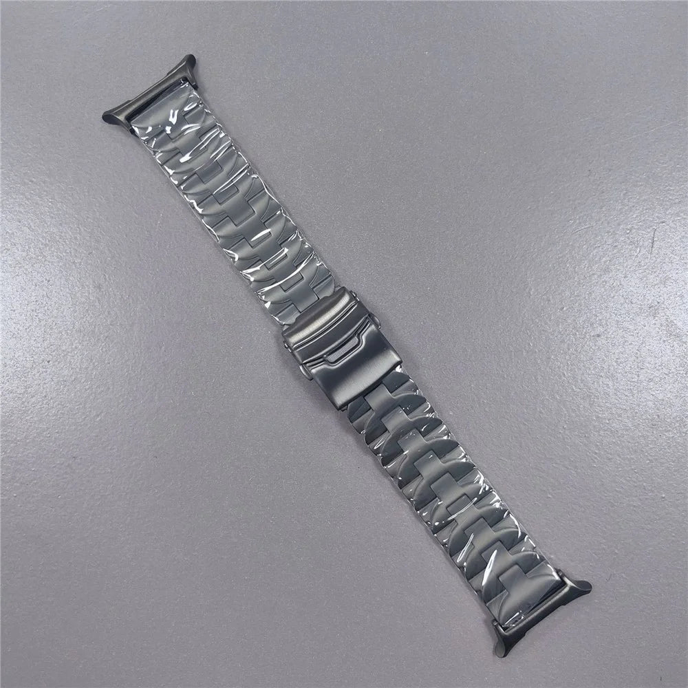 Titanium Alloy Strap for Samsung Galaxy Watch8 44mm / 40mm / Watch8 Classic 46mm Butterfly Shape Watch Band - Black - 3