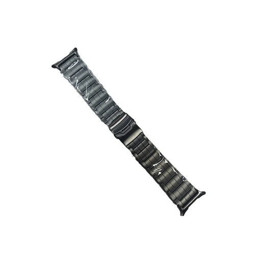 Wrist Band for Samsung Galaxy Watch8 44mm / 40mm / Watch8 Classic 46mm 5-Bead Titanium Alloy Watch Strap - Black - 1
