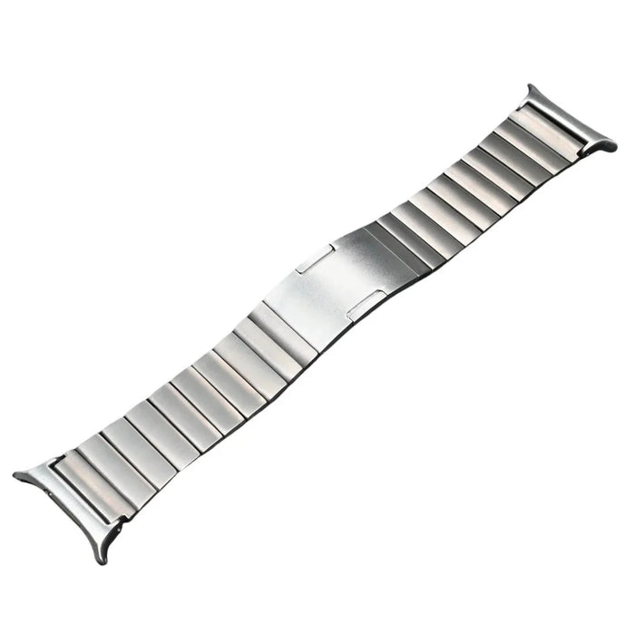 Wrist Band for Samsung Galaxy Watch8 44mm / 40mm / Watch8 Classic 46mm Titanium Alloy 1-Bead Watch Strap - Silver - 1