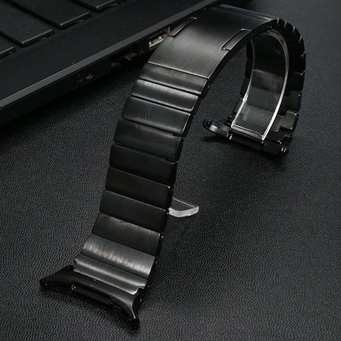 Wrist Band for Samsung Galaxy Watch8 44mm / 40mm / Watch8 Classic 46mm Titanium Alloy 1-Bead Watch Strap - Silver - 4