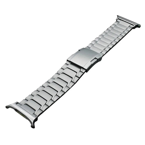 Replacement Strap for Samsung Galaxy Watch8 44mm / 40mm / Watch8 Classic 46mm Turtle Buckle Titanium Alloy Watch Band - Silver - 1